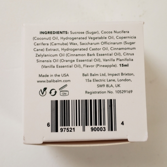 ๐2/$20 Bali Balm Pineapple Lip Scrub - Picture 2 of 7